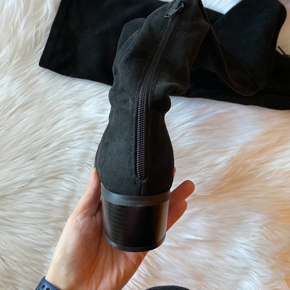 Tall flat boots New York And Company Women’s Ruby Tall Regular Calf Black 9M - Picture 8 of 13